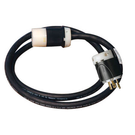 TRIPP LITE 120V Single Phase Whip Extension Cable 3 Ft L5-20R Output L5-20P Input SUWEL520C-3